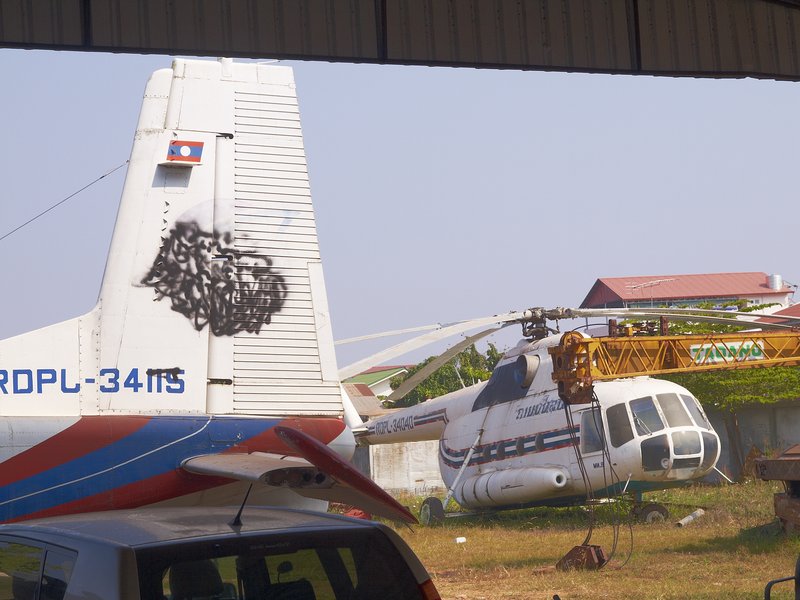 Aircraft, Helicopter, Vientiane